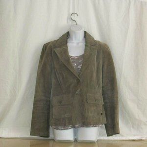 RUFF HEWN Jacket  Genuine Leather lined size L